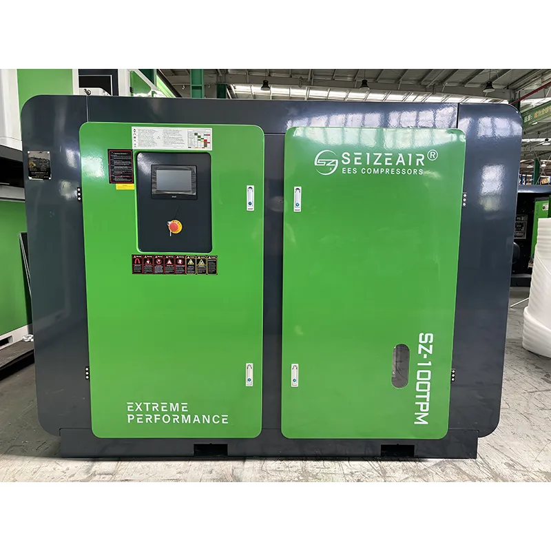 380V Sənaye PM VSD İki Mərhələli Vidalı Hava Kompressoru
